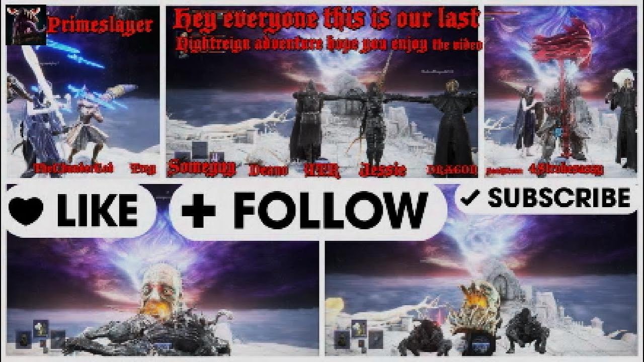 Nightreign - (Brethren of The Divine Creed) last three bosses