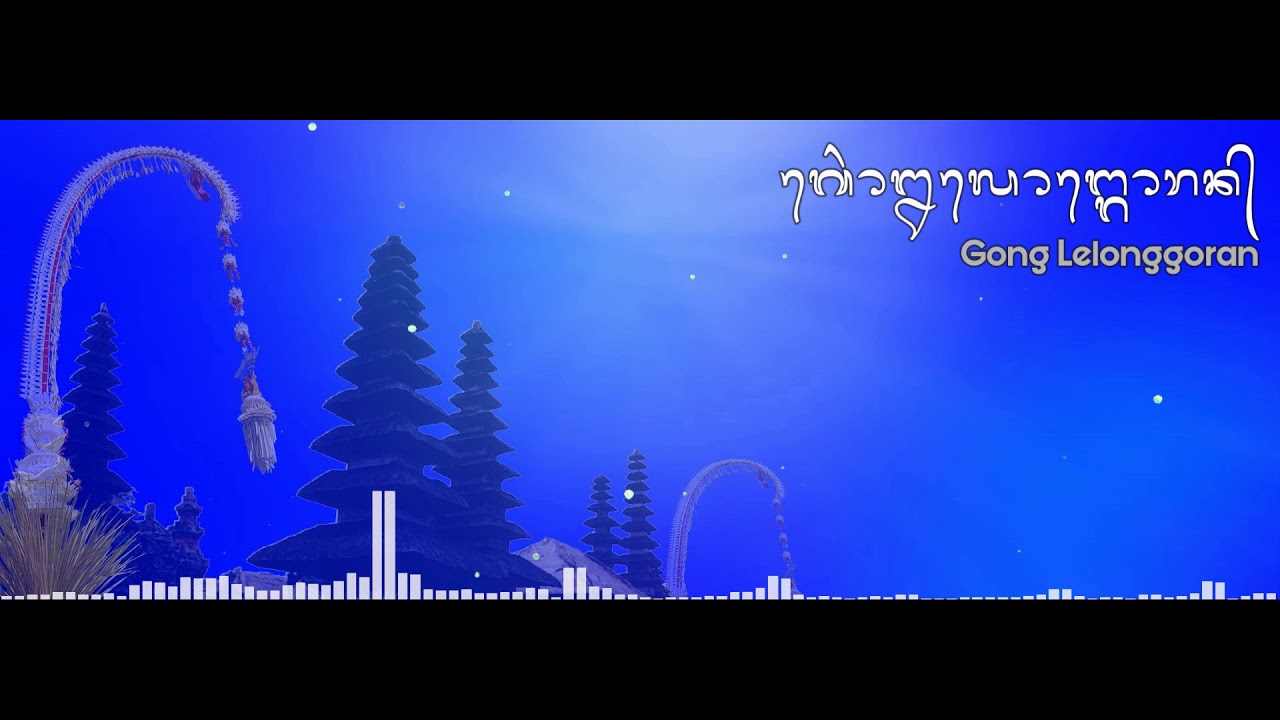Gong Lelonggoran ( Gong khas Buleleng )