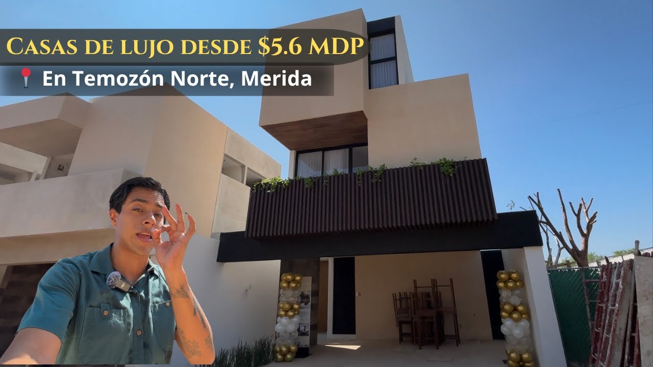 Casas de lujo en Temozón Norte desde $5.6 MDP 💎 | ¡Vive tu nueva era en Mérida!