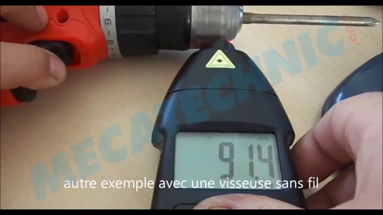 Tachymètre numérique - UO10090 - www.mecatechnic.com