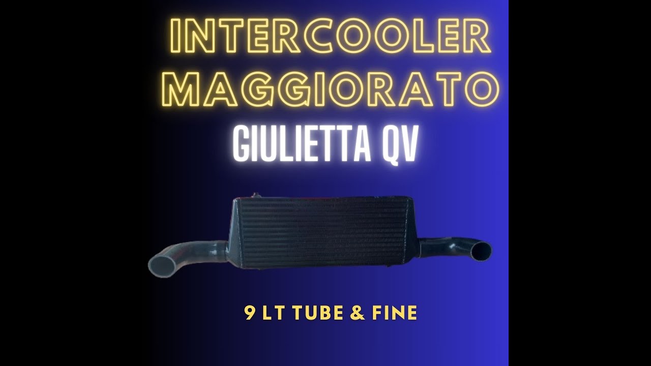 INTERCOOLER ALFA ROMEO GIULIETTA QUADRIFOGLIO: Avrà guadagnato prestazioni o avrà solo del lag?