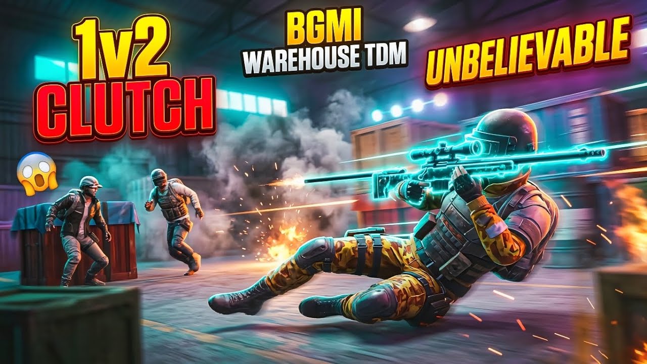 1v/s2 Clutch Bgmi Warehouse Tdm, 2026. 