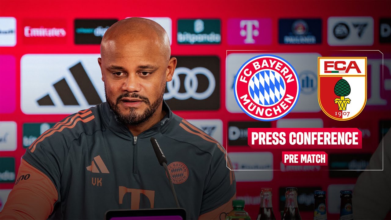 LIVE 🔴 Pressetalk vor FC Bayern - FC Augsburg | Bundesliga – 18. Spieltag