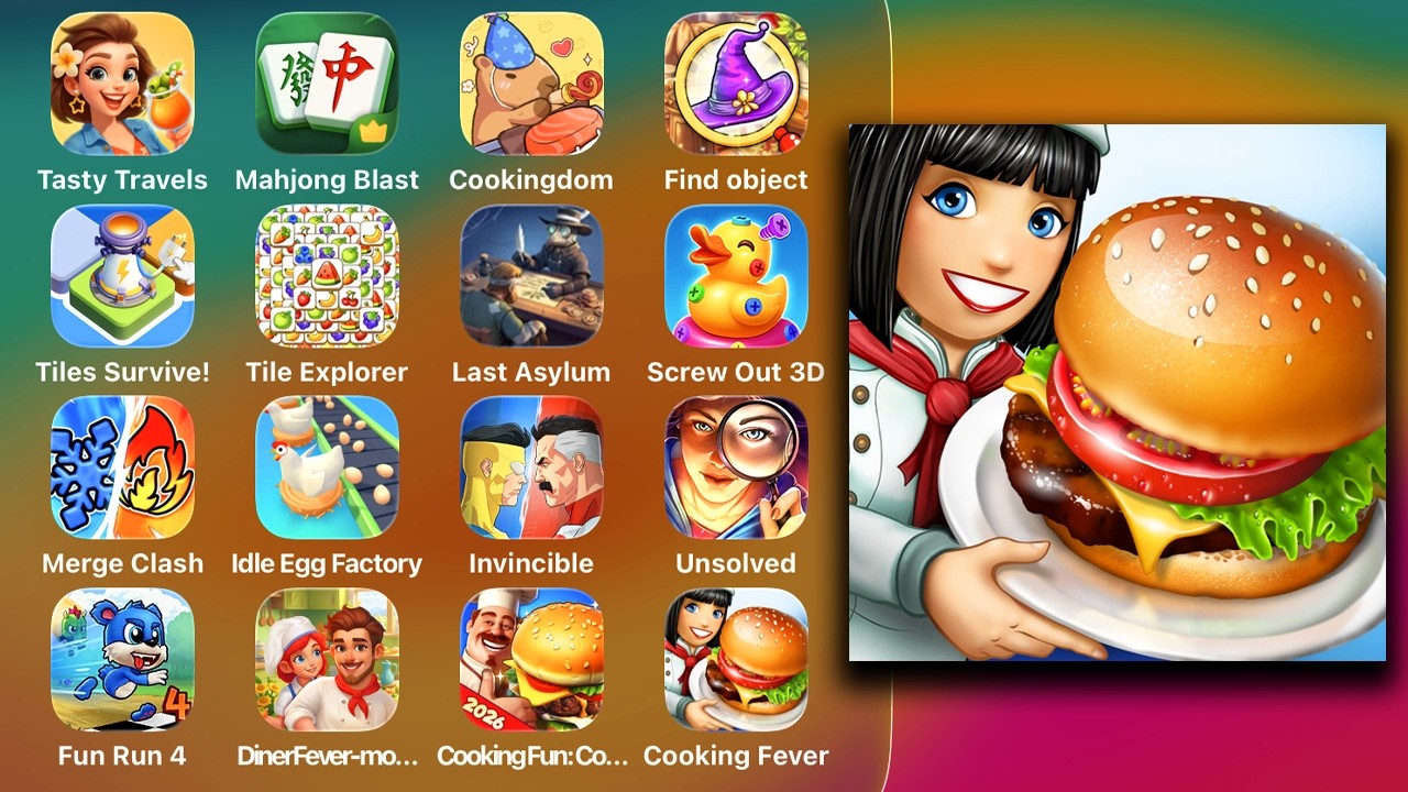 Cooking Fever: Restaurant Game - New Game Update - Gameplay, Walkthrough (iOS,Android) Part 1