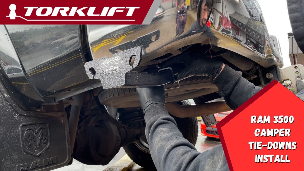 How to Install D3109 | Ram 3500 Camper Tie Downs by Torklift