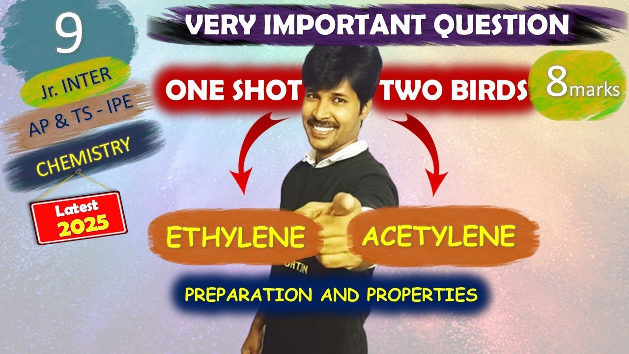 08 & 09 - preparation and properties of ethylene and Acetylene