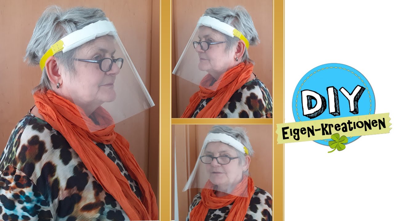 Gesichtsmaske I Kreativit&auml;t, verschiedene Kunststoffabdeckung