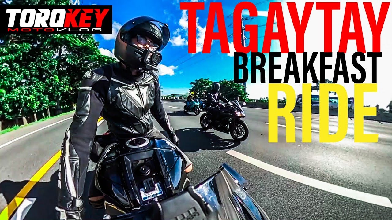 Tagaytay Breakfast Ride Part1 || ZX10R + XSR700 + Ninja 650 + Ninja 400 || TorqKey