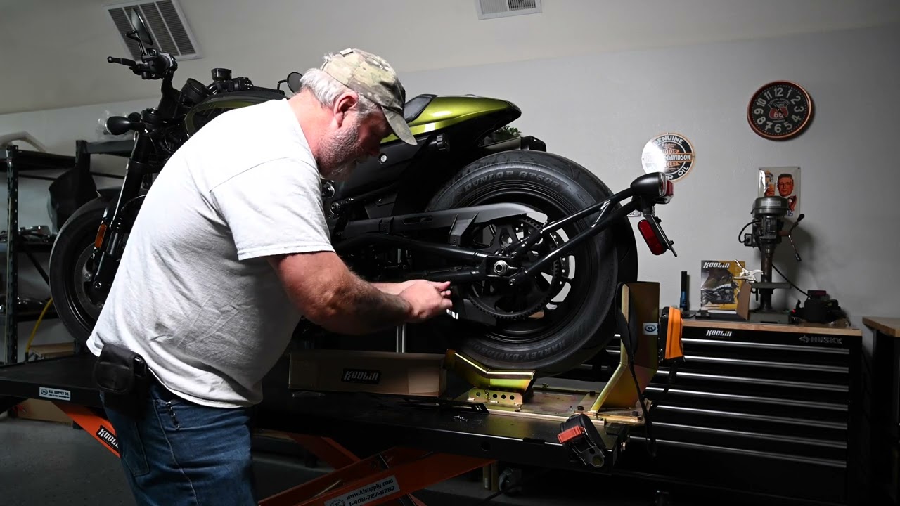 Kodlin Sportster S Belt guard Install