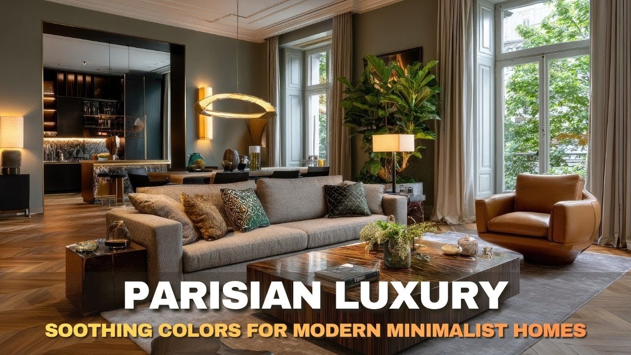 Small Apartment, Big Parisian Luxury | The New Minimalist Trend