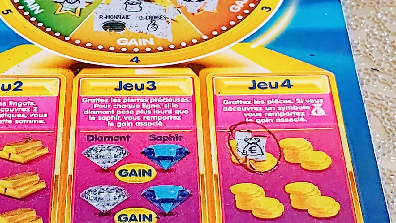 grattage FDJ aujourd'hui 🤑🤗