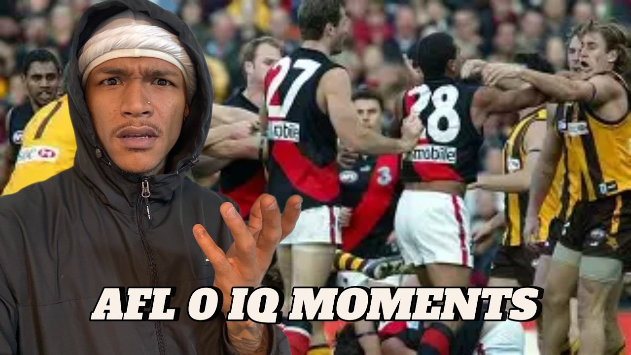 Paco Luciano reacts to the AFL 0 IQ moments pt.1
