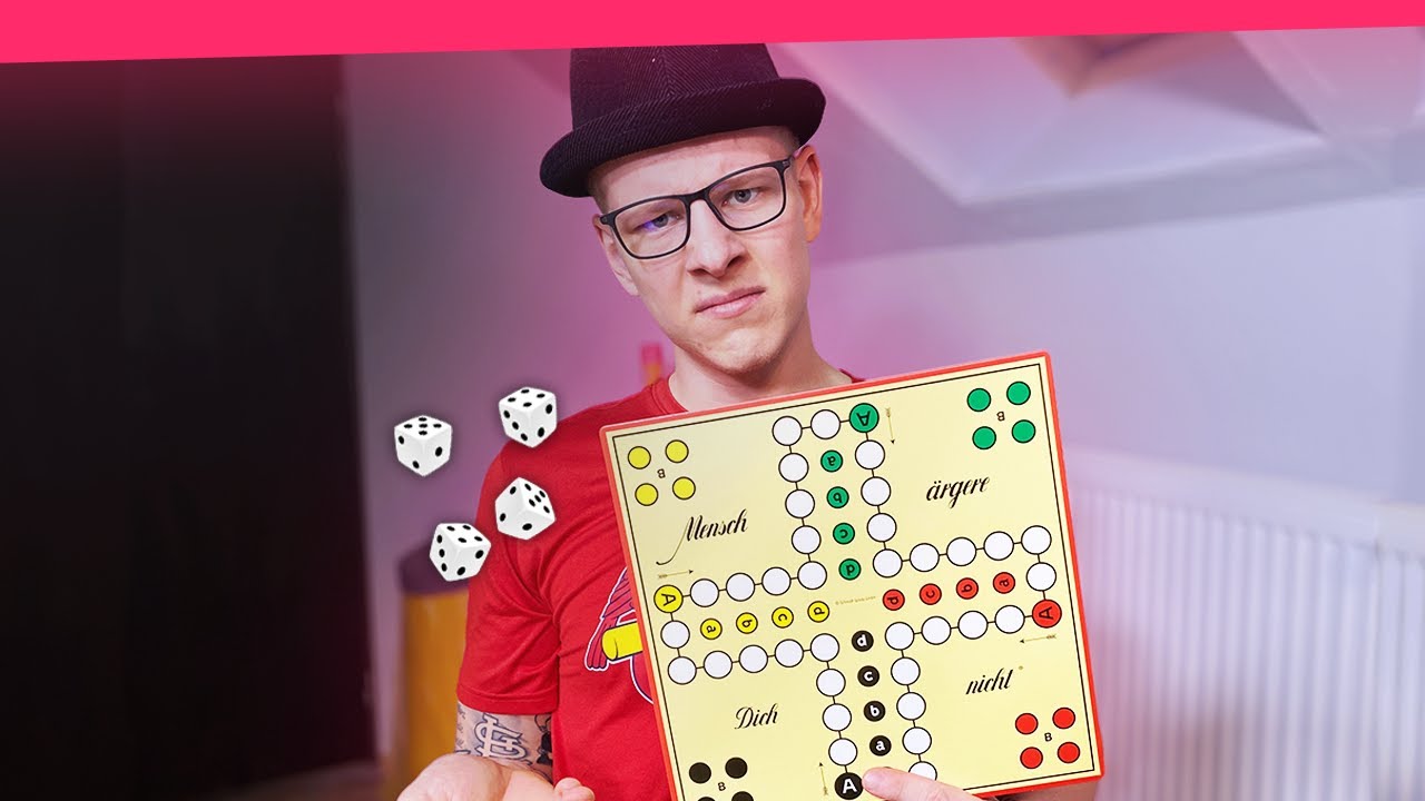 Wenn man MENSCH &Auml;RGERE DICH NICHT spielt.