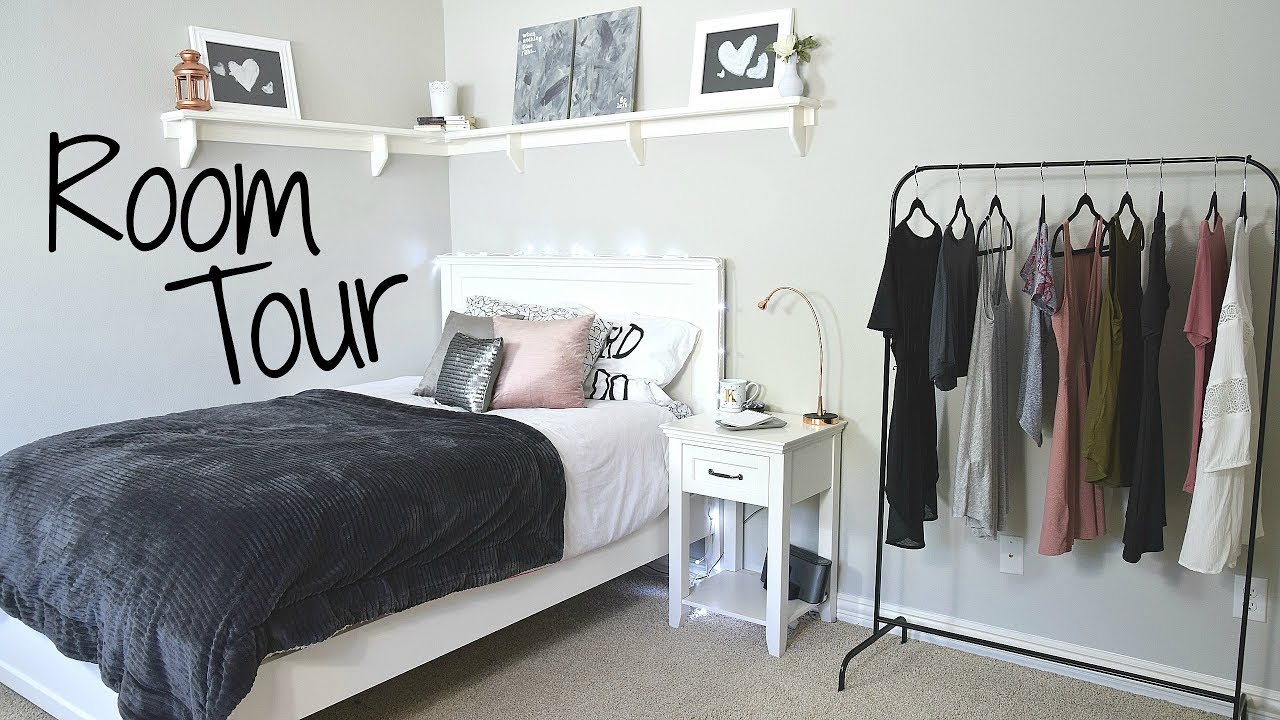 My Room Tour 2017! Modern and Minimalist