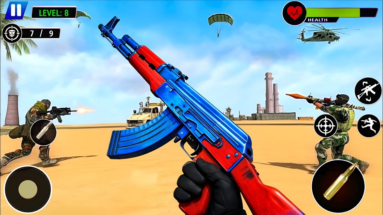 Commando FPS Shooting Games 3D _ Android GamePlay #4