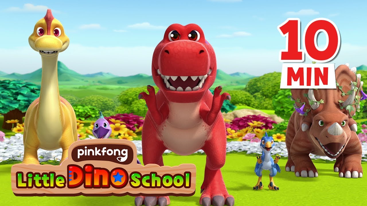 🦖🏫 Welcome to Dino School : Part 2 | Dinosaur Cartoon | Pinkfong Dinosaurs for Kids