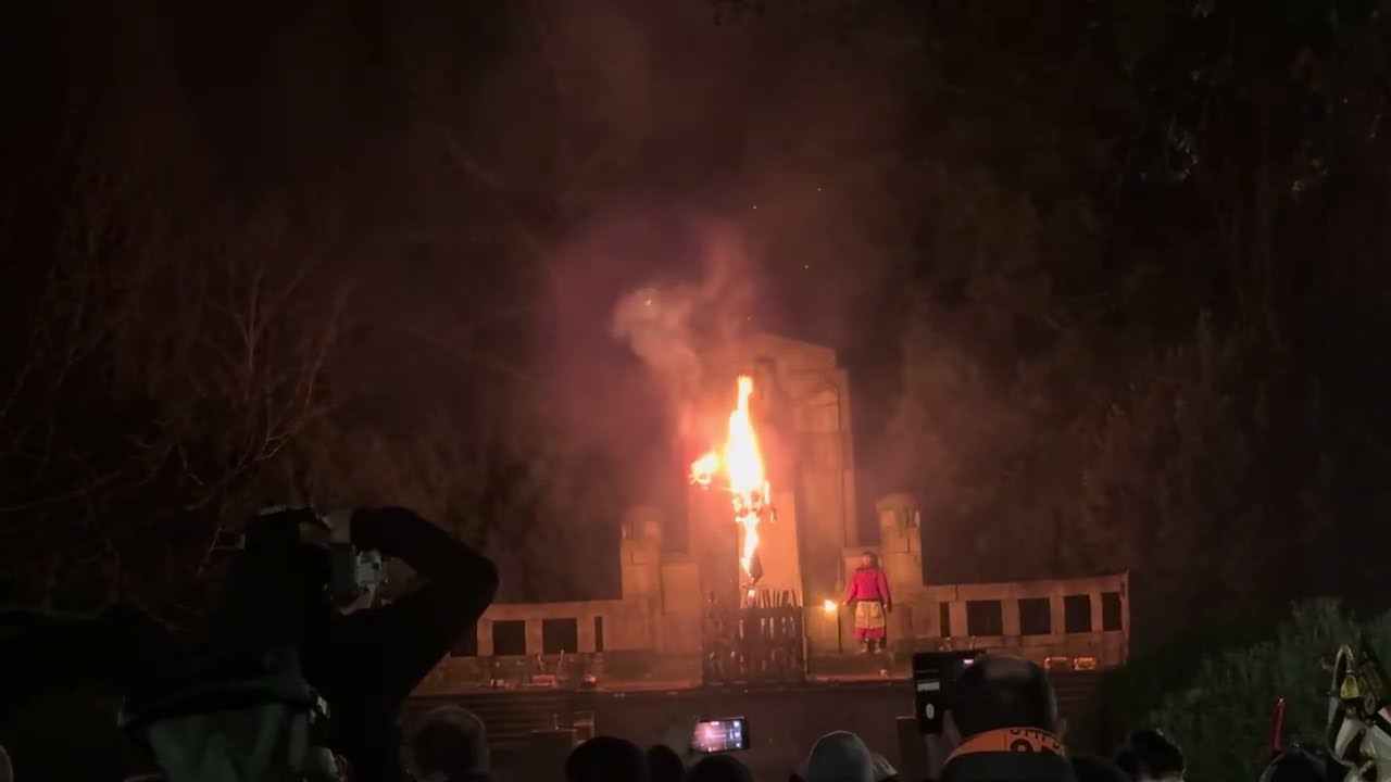 Feuerwerk zur Hexenverbrennung Bühler Hexen 2026