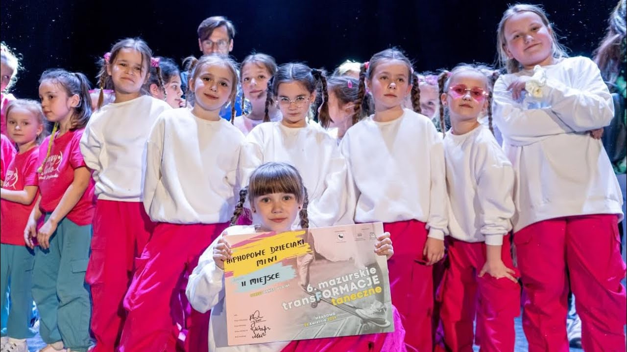 Hiphopowe Dzieciaki Mini Kętrzyn- 2 miejsce Mazurskie Transformacje Taneczne Mrągowo 2024