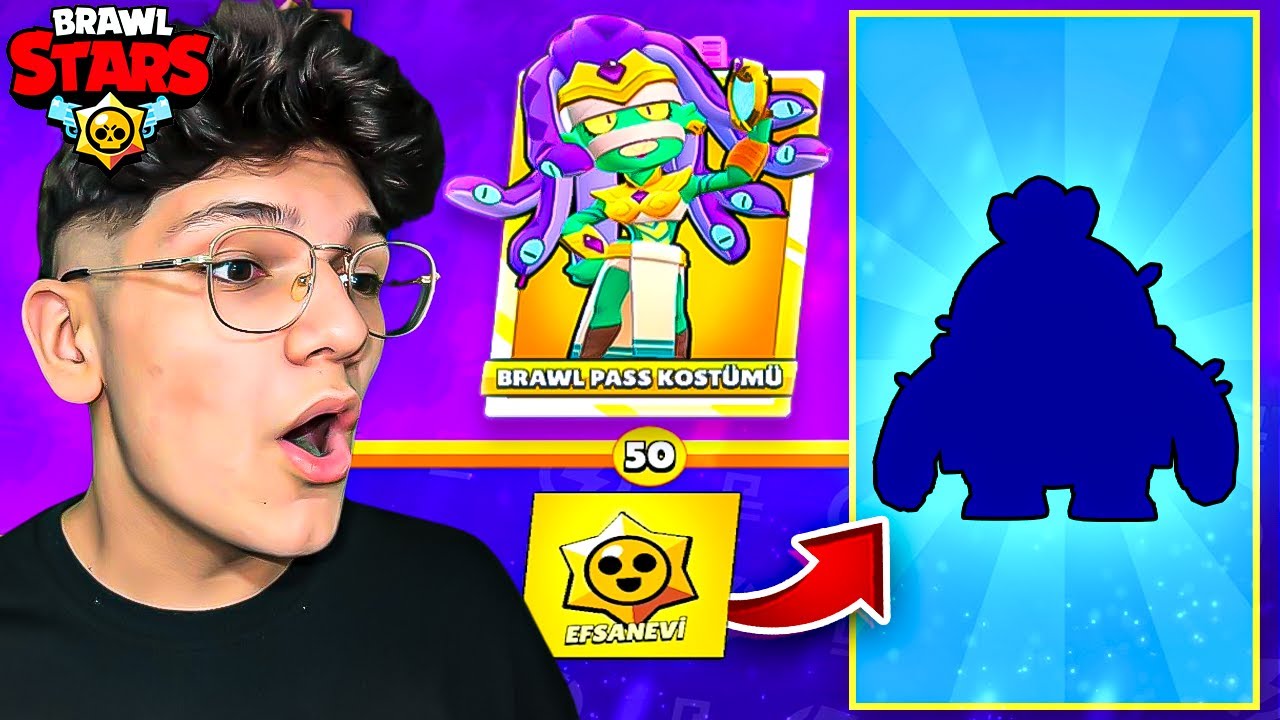 YENİ BRAWL PASS AÇTIM VE FULLEDİM🤩