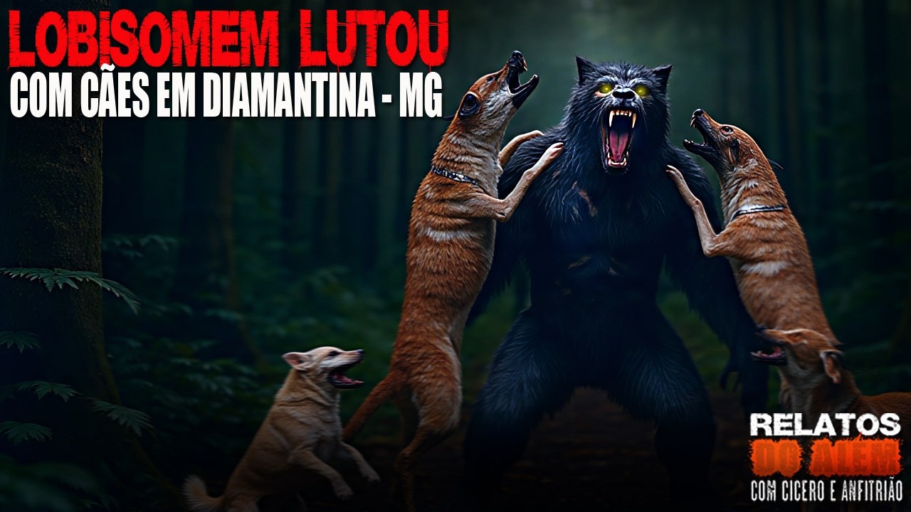 Lobisomem Cercado pelos Cães em Diamantina - MG [INÉDITO] - Relatos Da Fera | 1080p