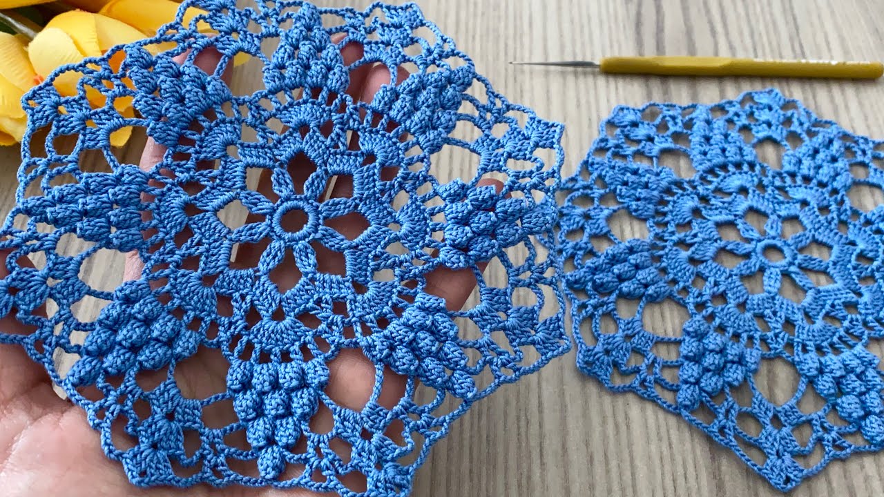 ✅ Incredibly Beautiful and New Crochet Pattern Multi-Purpose Motif Tutorial