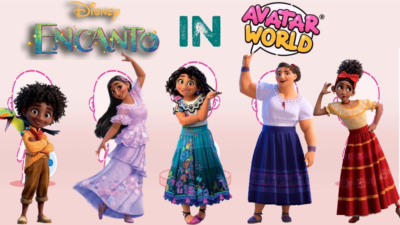 How Encanto Characters Would Look in Avatar World | Full Cast Transformation| Mirabel, Isabela &more