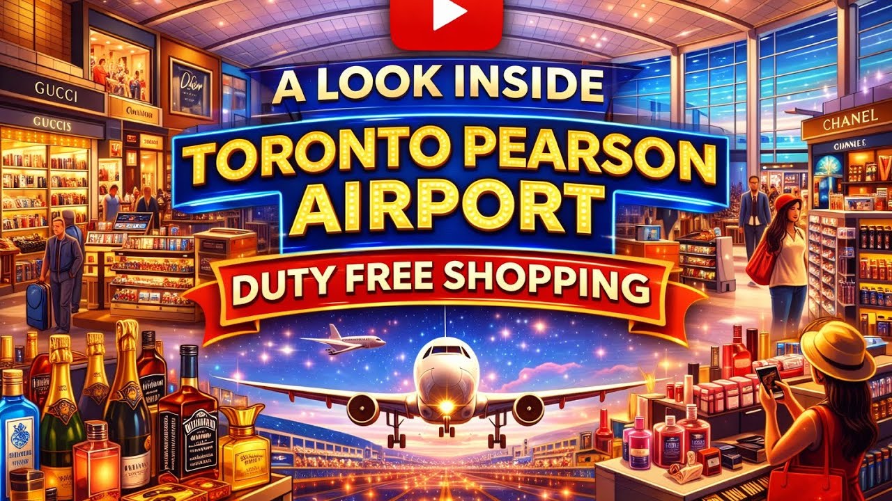 A Look Inside Toronto Pearson Airport Duty Free Shopping