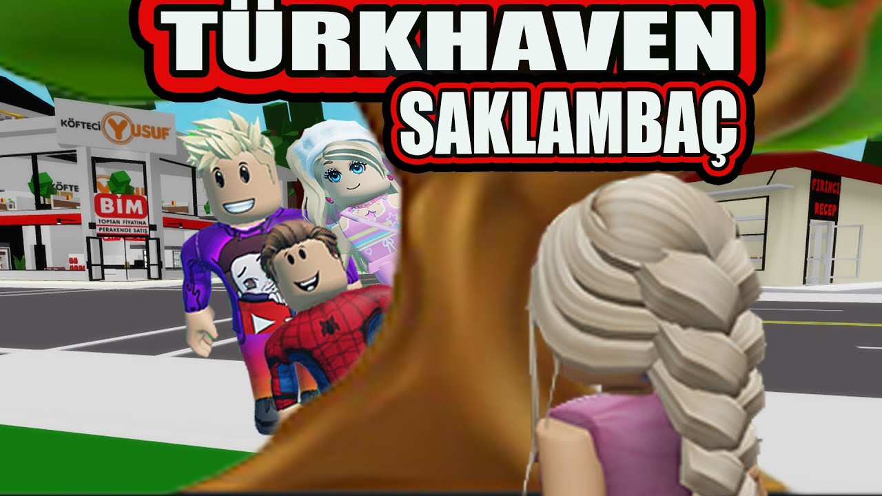 SAKLAMBA&Ccedil; OYNADIK &Ccedil;OK EĞLENDİK | ROBLOX T&Uuml;RKHAVEN |  ROBLOX BROOKHAVEN | #robloxkrali  #buseduygu