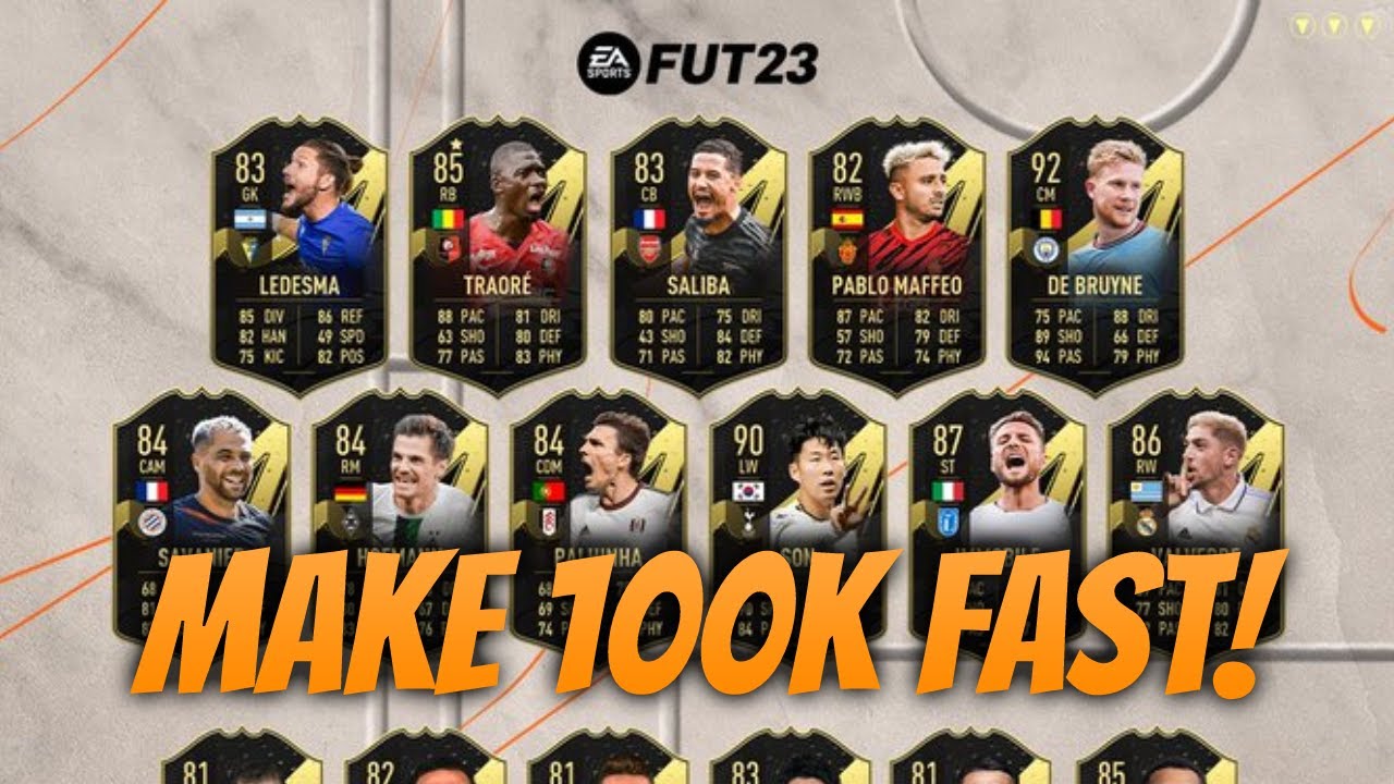 FIFA 23 WEB APP IS HERE! BEST TOTW1 INVESTMENTS / TRADIND ADVICE! (FIFA 23 TOTW 1 INVESTING GUIDE)