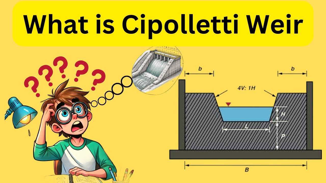 What is Cipolletti Weir?  | THE CIVILOCONCEPT !! #cipolletti #civilengineering  #education