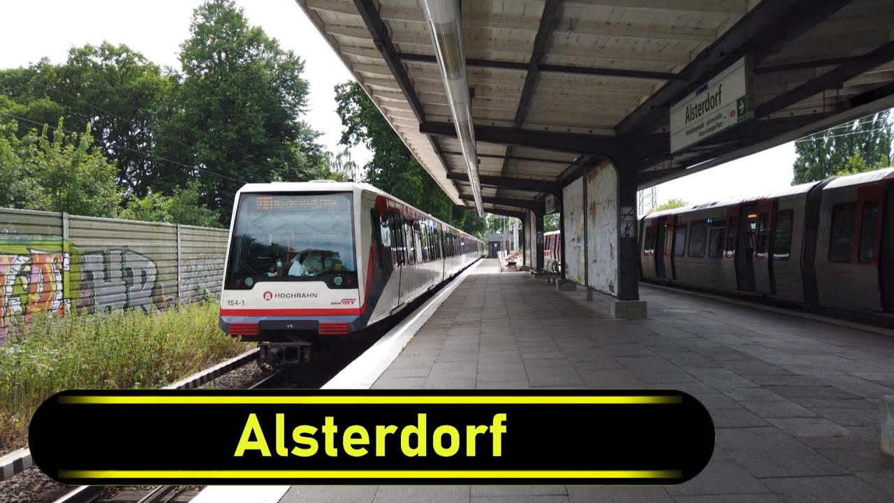 U-Bahn Station Alsterdorf - Hamburg 🇩🇪 - Walkthrough 🚶