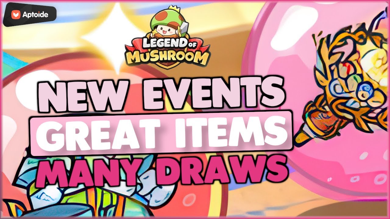 GREAT NEW ITEMS and BIG DRAW session in Legend of Mushroom