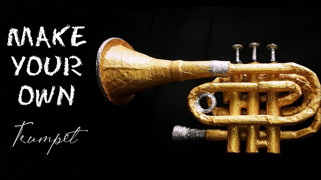 How to make a Trumpet | Cardboard | DIY 