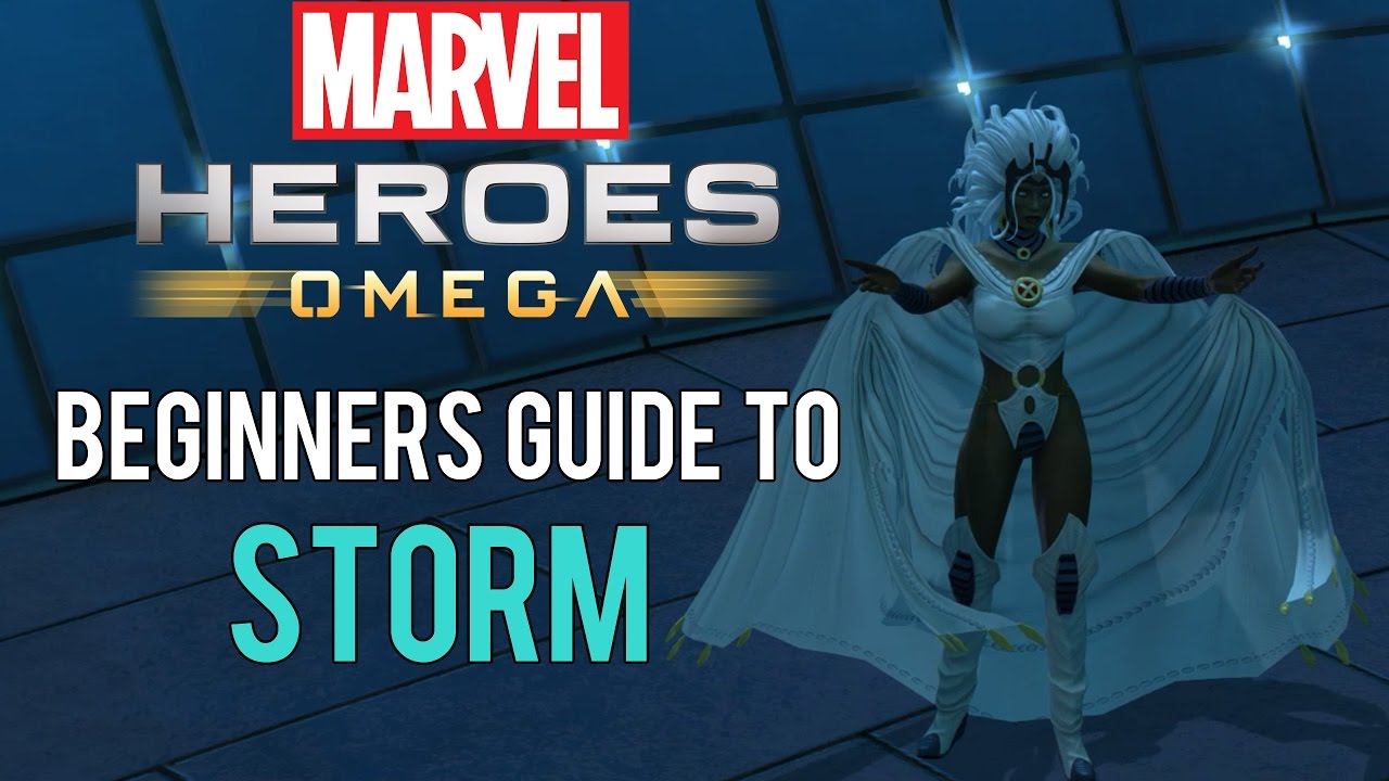 Storm: Beginners Guide - Marvel Heroes Omega (PC/PS4/XBOX)