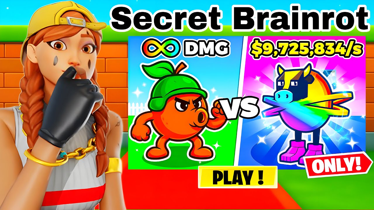 Fruits VS Brainrot But Secret Ones Only!!!