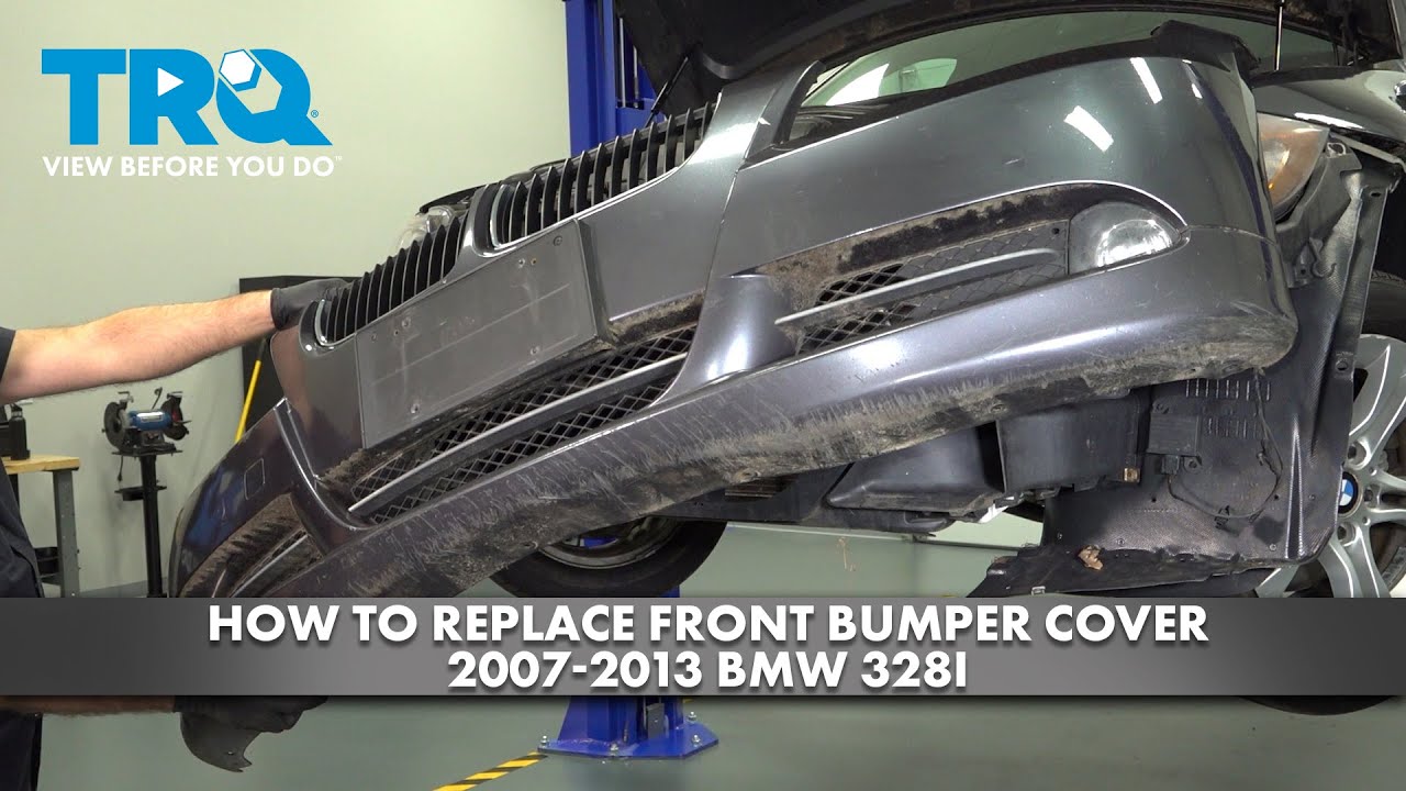 How to Replace Front Bumper Cover 2007-2013 BMW 328i
