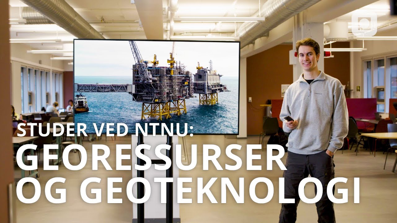 5 årig master i georessurser og geoteknologi NTNU