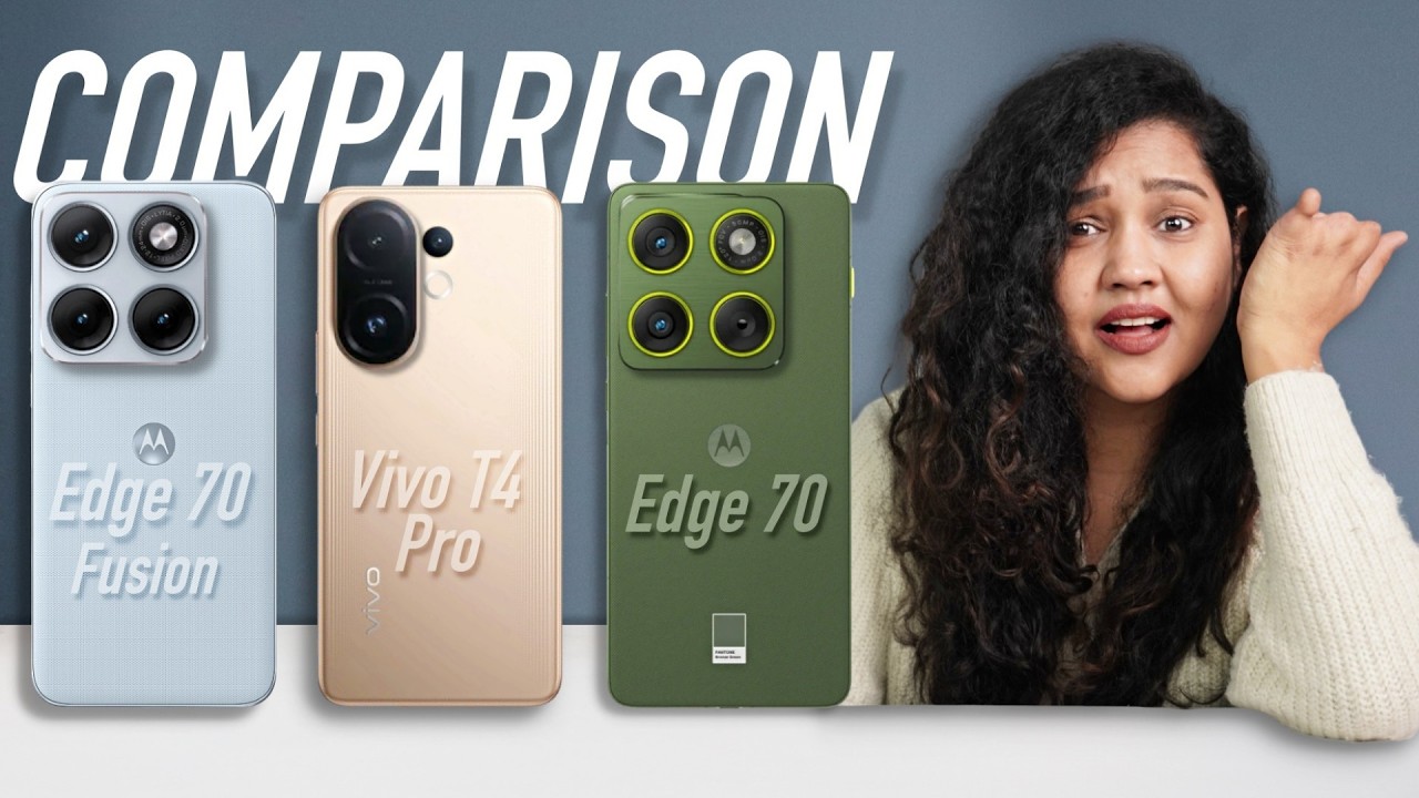 Лучший смартфон до 30 000 рублей? Moto Edge 70 Fusion против Vivo T4 Pro против Moto Edge 70