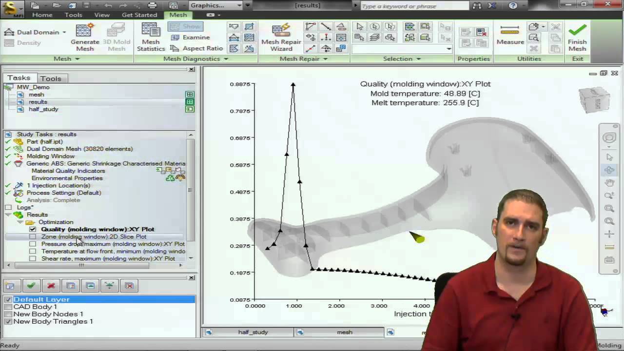 Simulation in Action  Molding Window