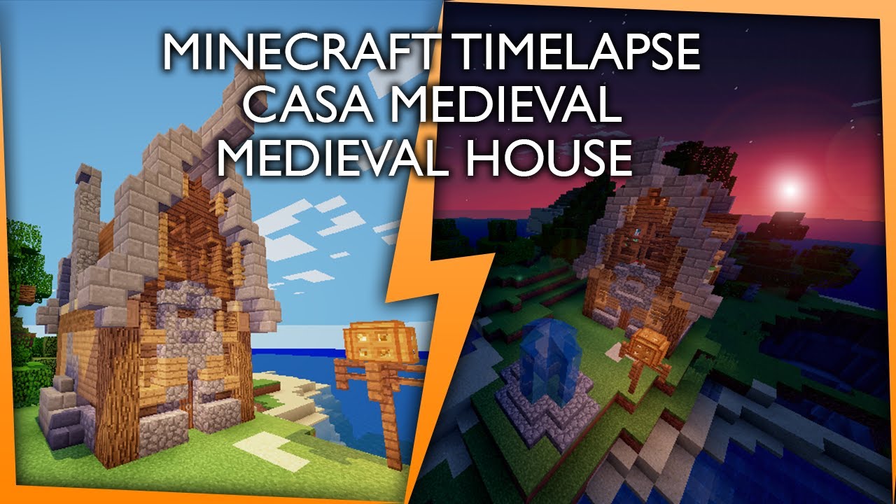 Minecraft Timelapse | Medieval House #1 + Download Map Link | bloserjeska