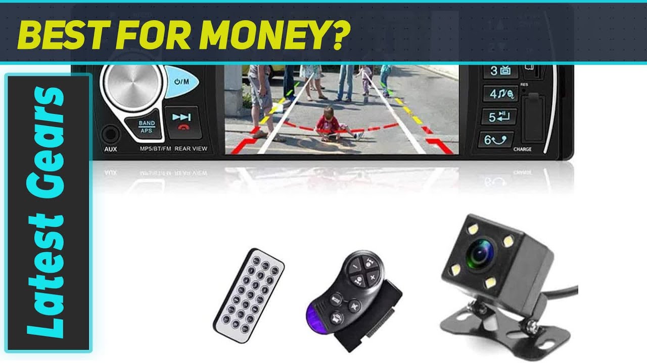 Camecho Single Din Car Stereo - Best Budget-Friendly Car Audio Upgrade with Backup Camera!