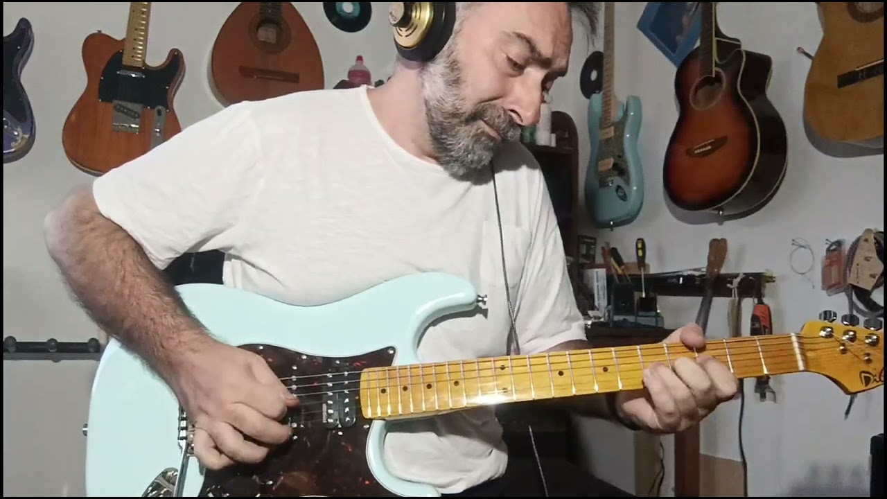 Purple Rain - Prince SOLO by#dicarloguitars ST HSH Wilkinson