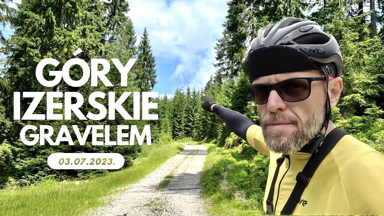 Gravelem po Górach Izerskich.