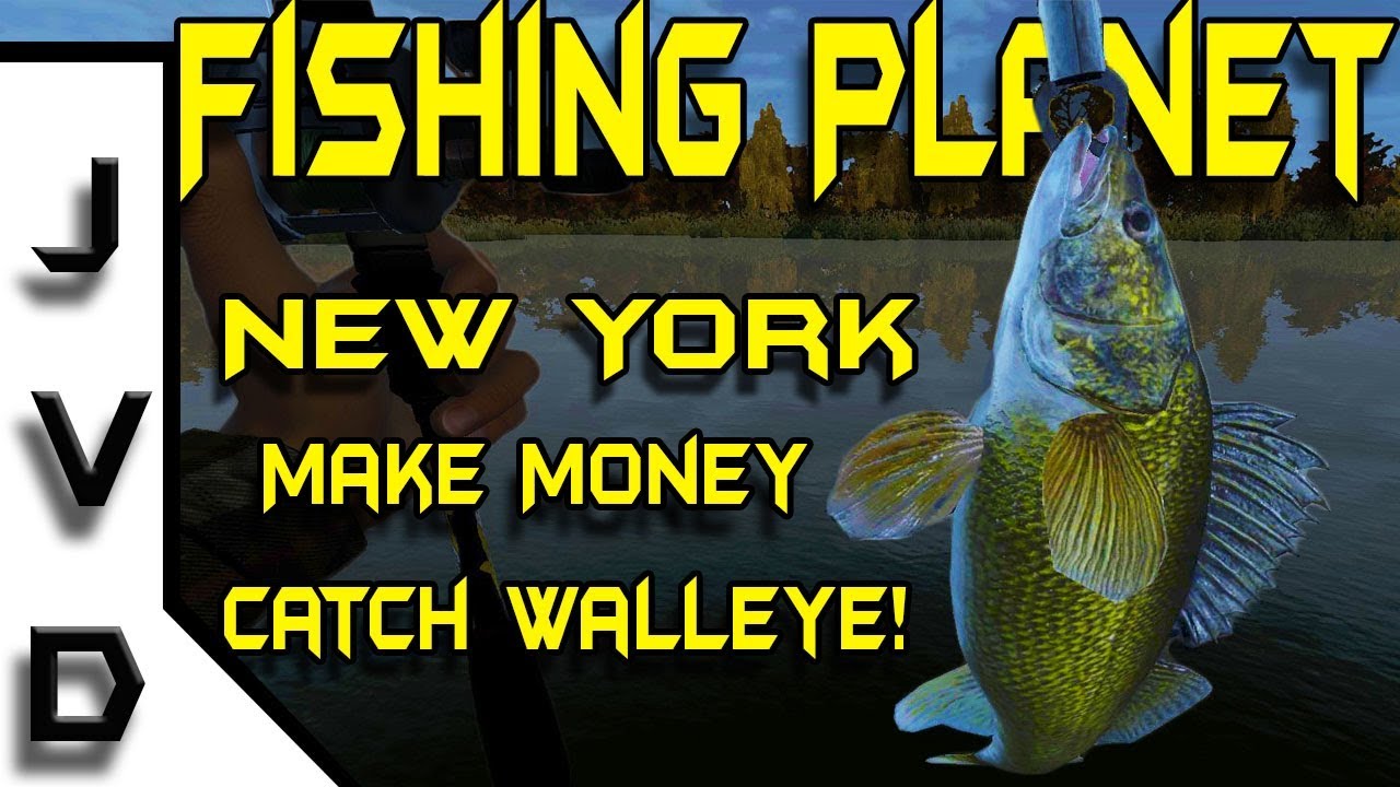 Fishing Planet New York Walleye | Ep 9 |  Make Money Fast Catching Walleye on Emerald Lake | Tips