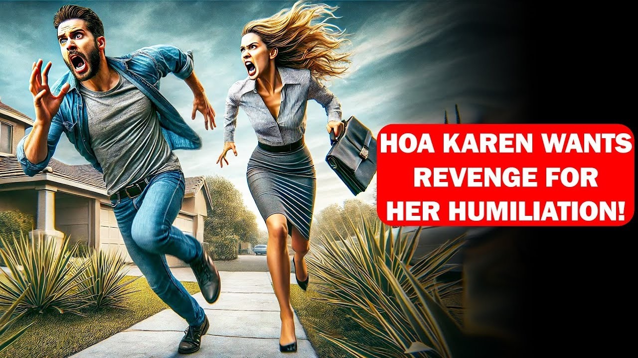 HOA Karen wanted revenge for being HUMILIATION — so she brought backup and got arrested!
