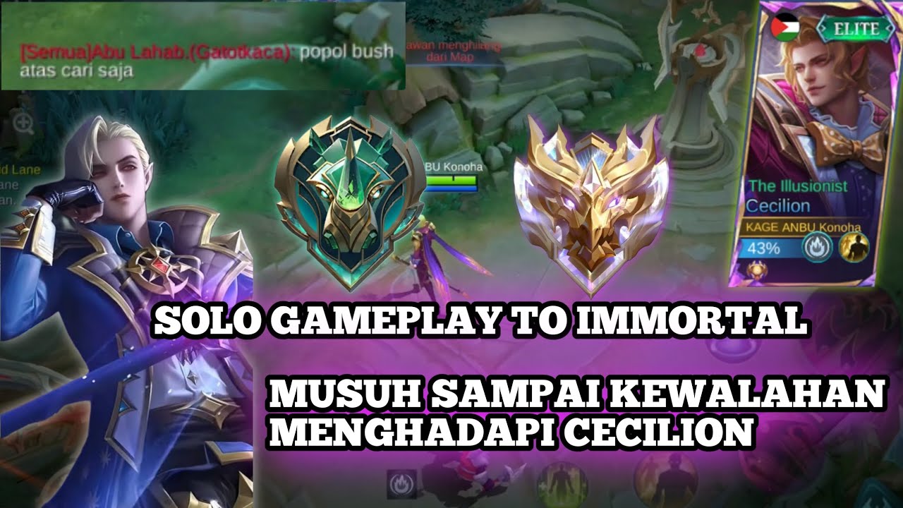 #4 SOLO GAMEPLAY TO IMMORTAL - MHYTIC HONOR