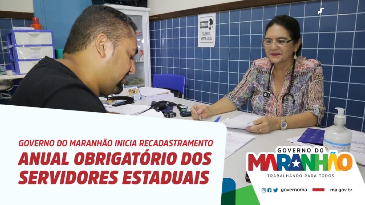 Governo do Maranhão inicia recadastramento anual obrigatório dos servidores estaduais