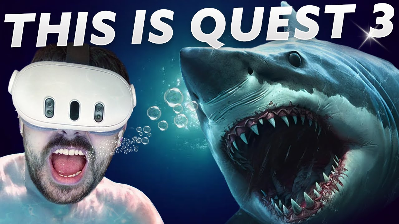SHARKS IN VR ARE TERRIFYING! | Ocean Rift VR Quest 3