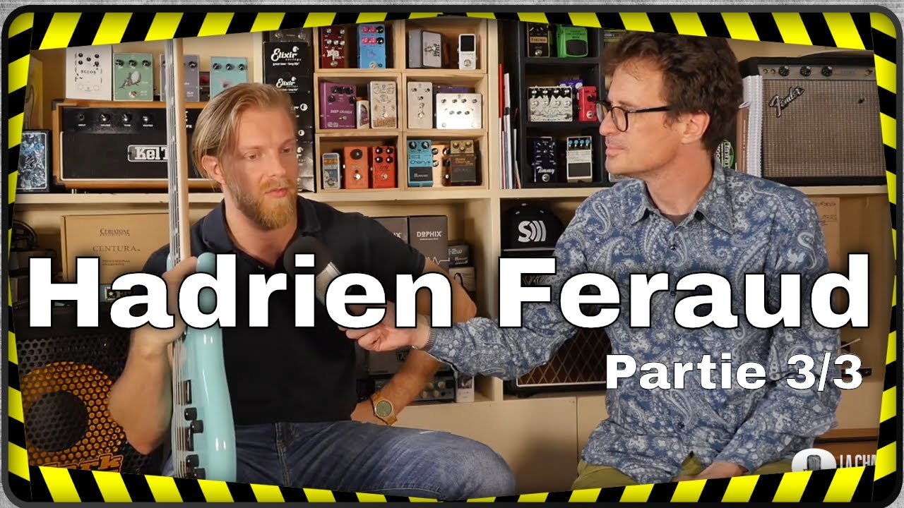 Hadrien Feraud, projets 2020/2021, visite de sa basse Ken Smith  - Partie 3/3