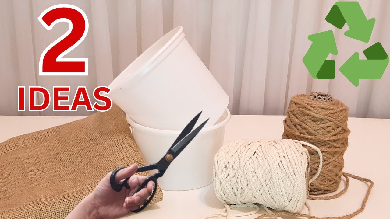 BEST PLASTIC BUCKET CONVERSION I'VE EVER SEEN! 😍 IDEAS FROM TRASH CANS